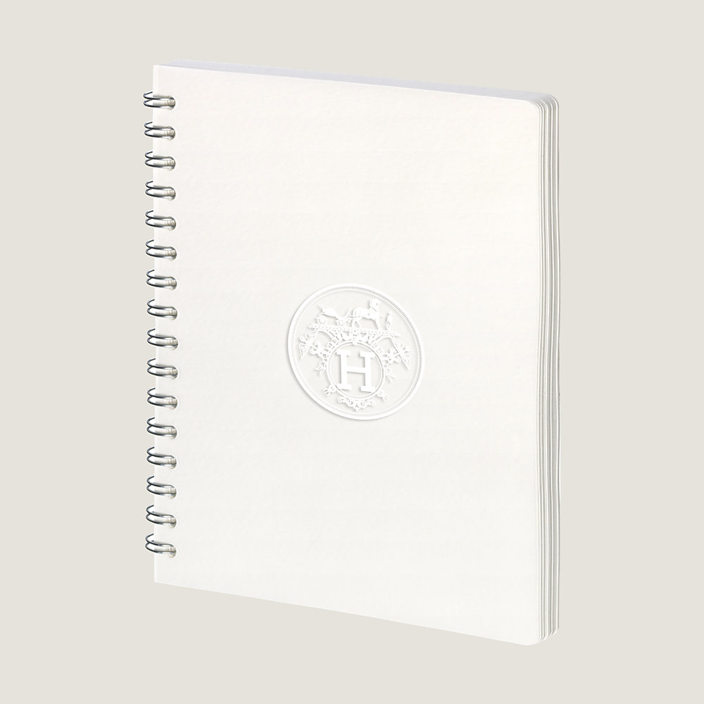 Ulysse MM plain notebook refill | Hermès USA